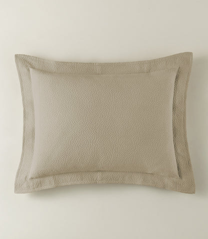 Montauk Matelasse Sham Platinum