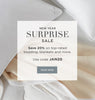 New Year Surprise Sale, Save 20% Off on top-rated bedding, blankets and more. Use Code JAN20.