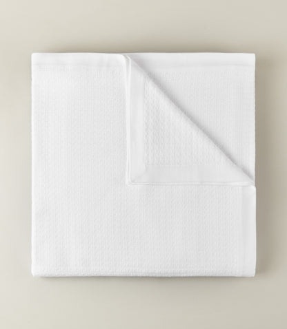 Newport Cotton Blanket White