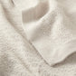 Newport Cotton Blanket Platinum Detail