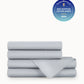 Nile Egyptian Cotton Sheet Set, Misty Blue