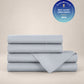 Nile Egyptian Cotton Sheet Set, Misty Blue