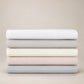 Nile Egyptian Cotton Flat Sheet White, Pearl, Dusty Pink, Misty Blue, Light Gray