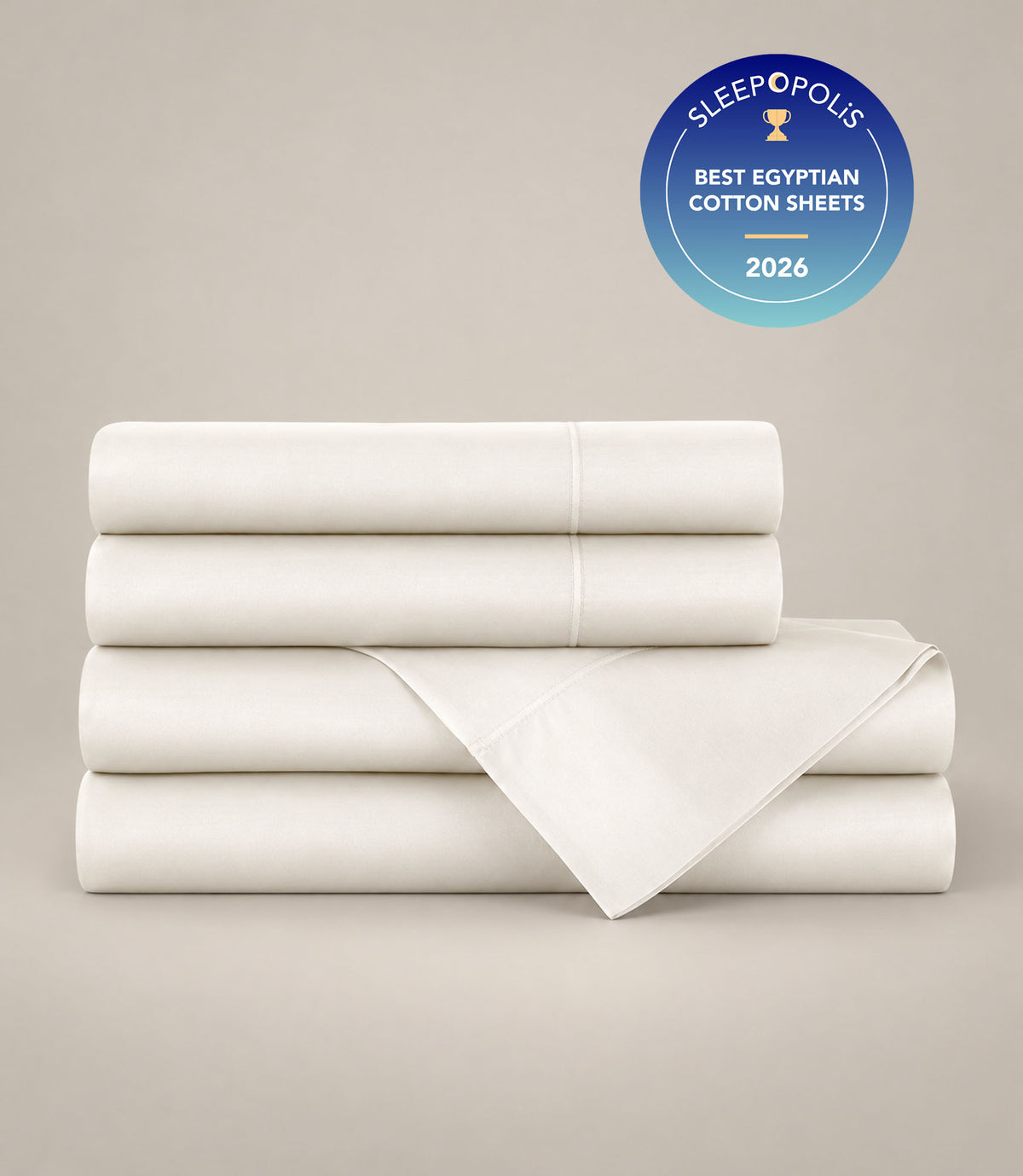 Nile Egyptian Cotton Sheet Set, Pearl