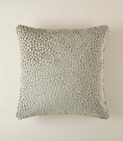Ocelot Sage Square Decorative Pillow Front, Sage
