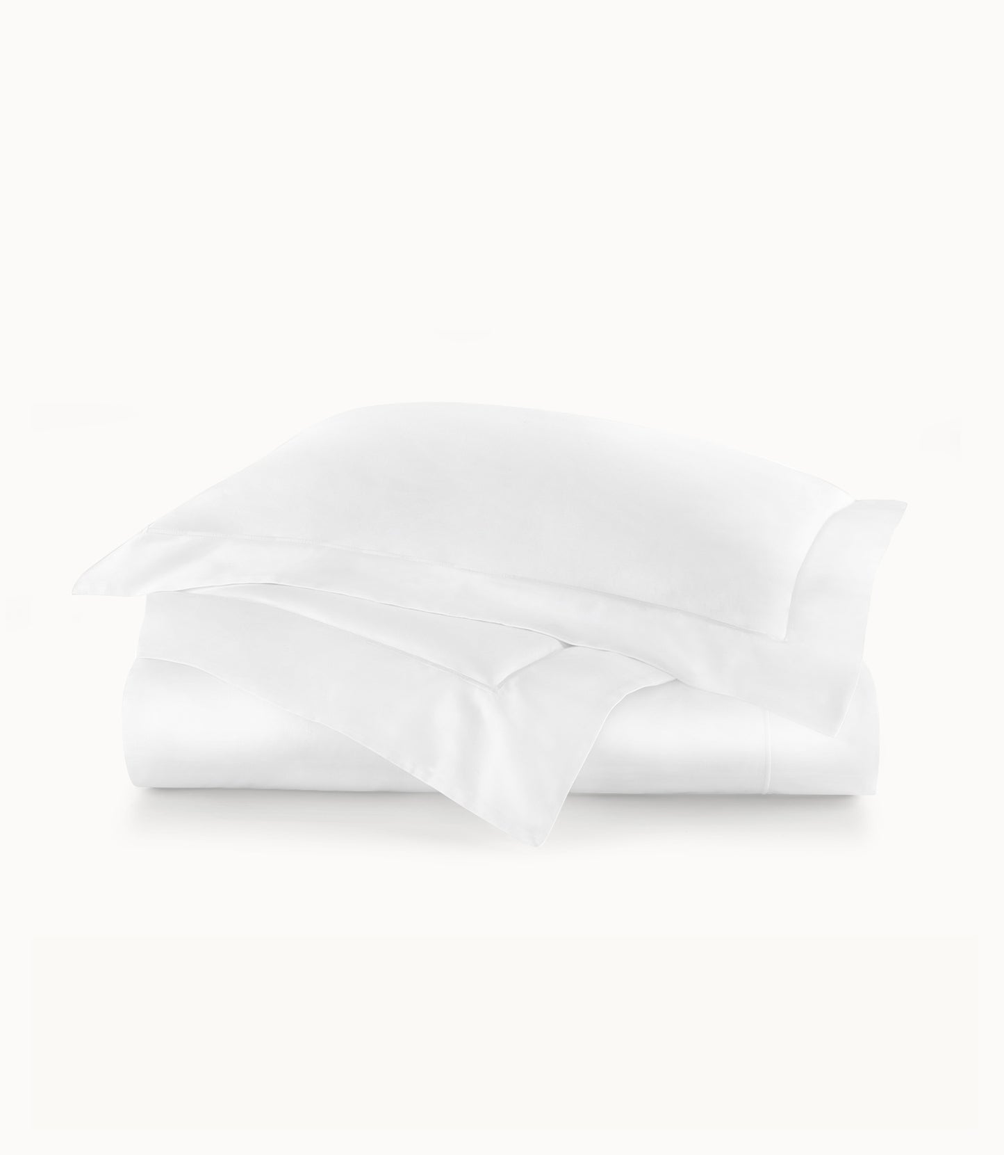 Soprano sateen duvet cover, White