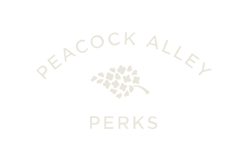 Peacock Alley Perks Loyalty & Rewards Peacock Alley