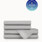 Nile Egyptian Cotton Sheet Set, Light Gray
