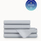 Nile Egyptian Cotton Sheet Set, Misty Blue