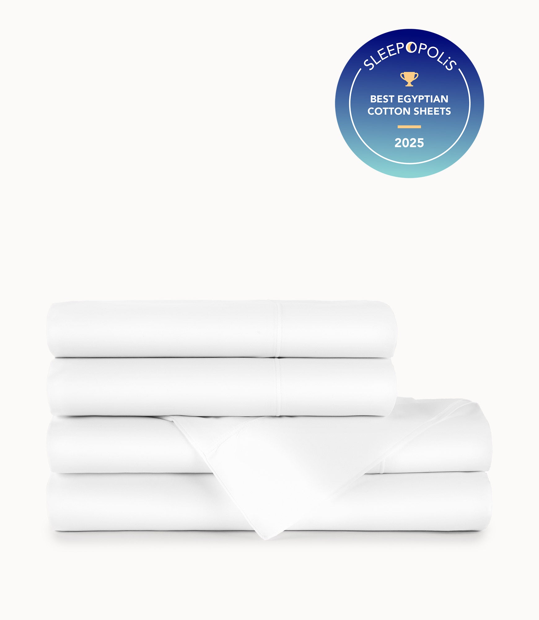 Nile Egyptian Cotton Sheet Set, White
