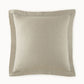 Rio Flanged Euro Sham, Linen