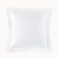 Rio Flanged Euro Sham, White