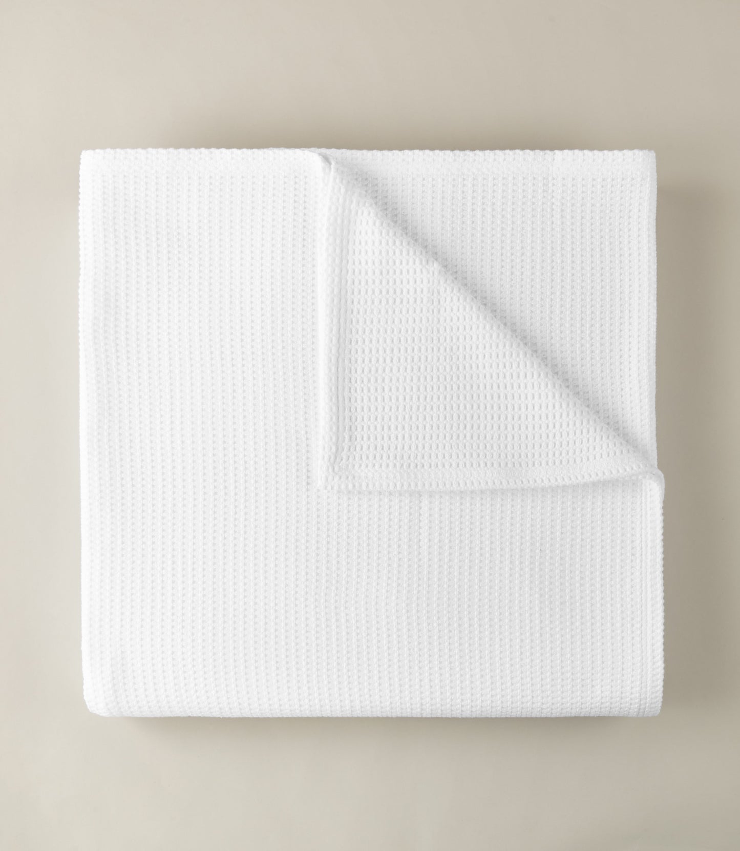 Riviera Waffle Weave Blanket White