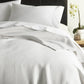 Riviera Waffle Weave Blanket lifestyle White color