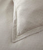 Detail of Savoy Jacquard Sham, Platinum