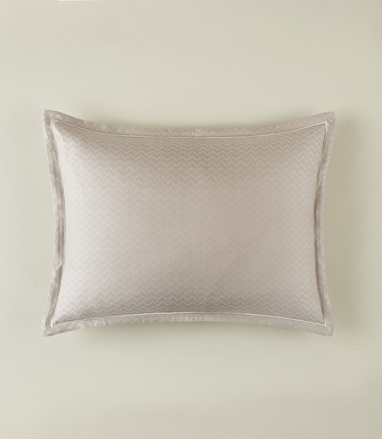 Savoy Jacquard Sham, Platinum