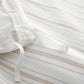 interior duvet ties on duvet cover, Shelby Stripe