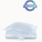 Soprano Sateen Duvet Cover, Barely Blue