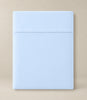 Soprano Sateen Flat Sheet Barely Blue