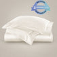 Soprano Sateen Duvet Cover, Ivory