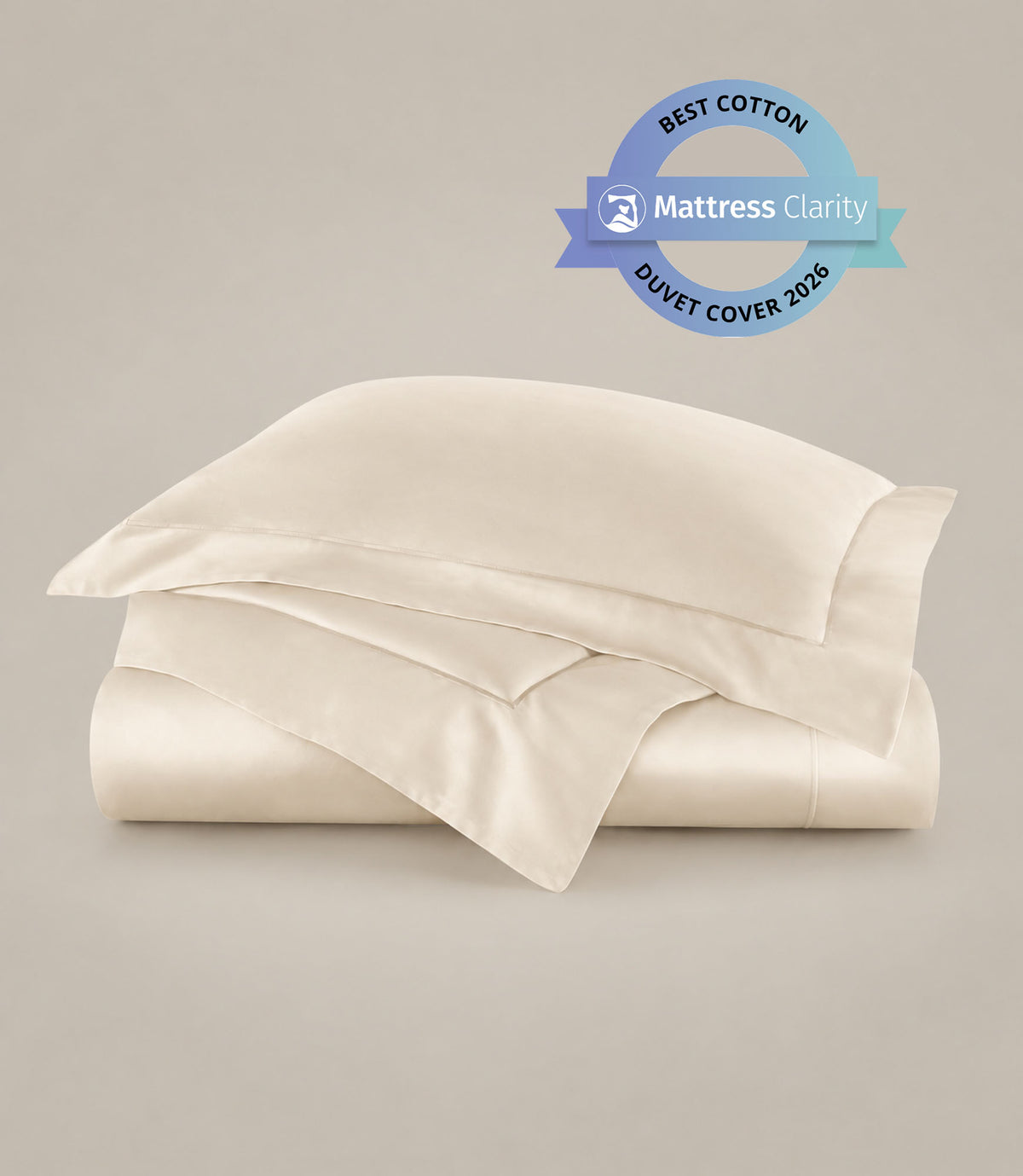 Soprano Sateen Duvet Cover, Linen