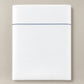 Soprano II Sateen Flat Sheet, Wedgewood
