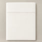 Boutique Ivory Percale Flat Sheet