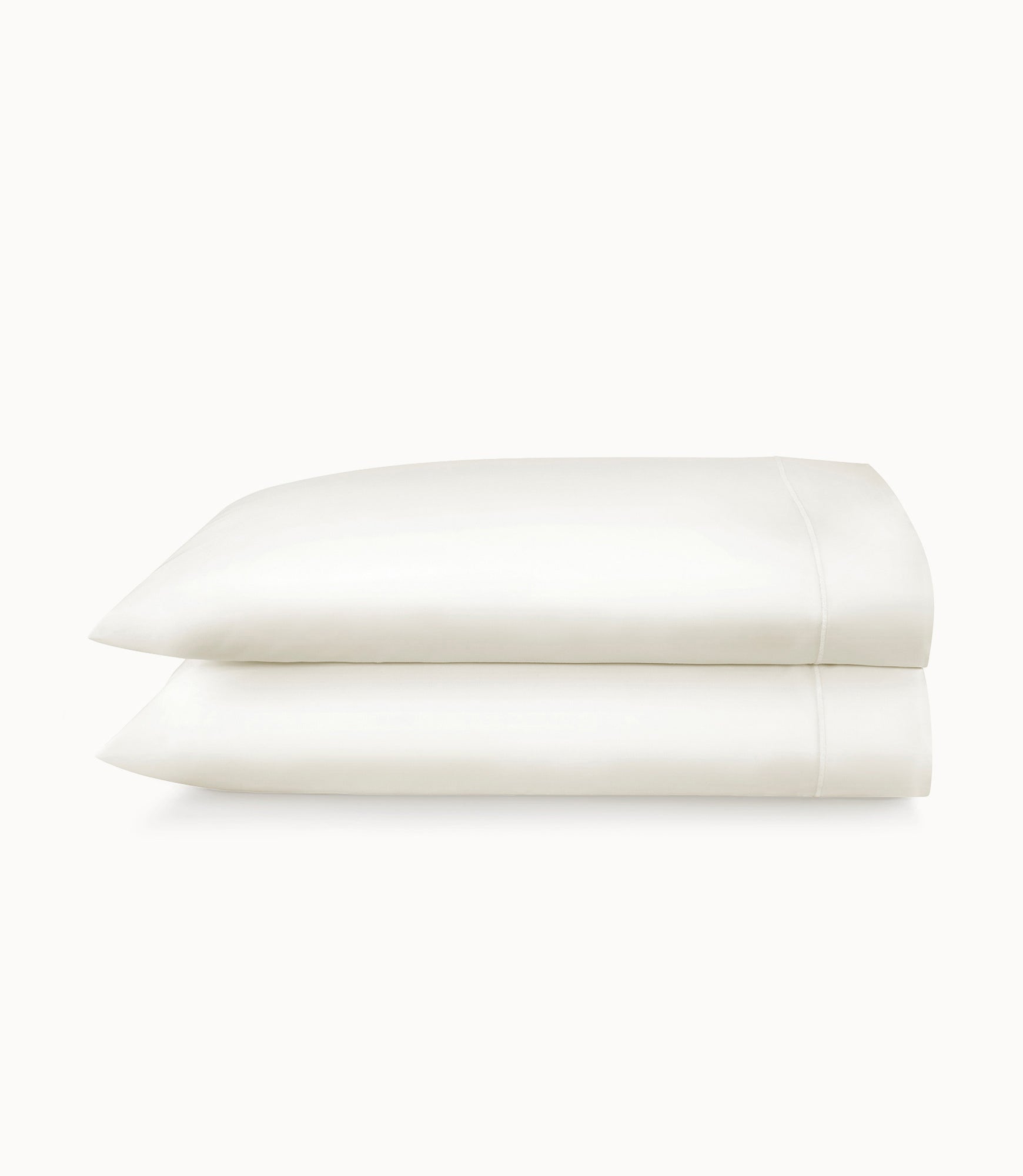 Boutique Percale Pillowcases, Ivory
