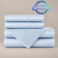 Soprano Sateen Sheet Set, Barely Blue