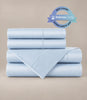 Soprano Sateen Sheet Set, Barely Blue