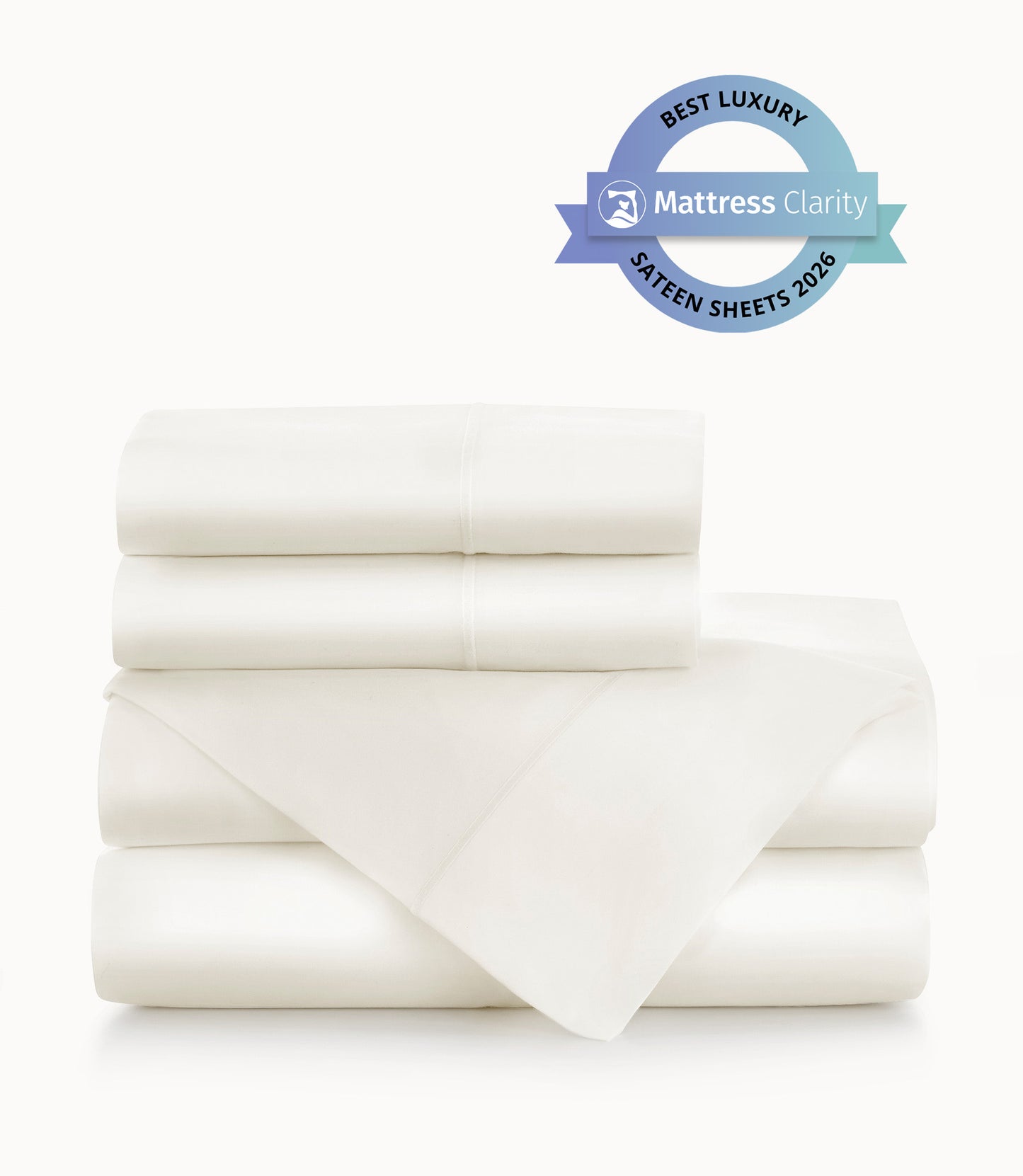 Soprano Sateen Sheet Set Ivory