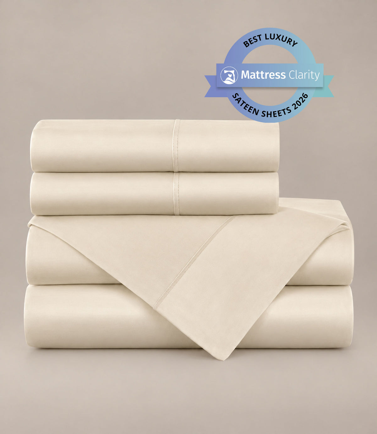 Soprano Sateen Sheet Set, Linen