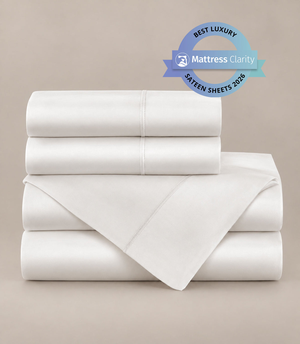 Soprano Sateen Sheet Set, Platinum