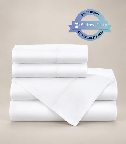 Soprano Sateen Sheet Set, White