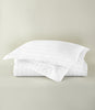 Soprano Stripe Sateen Duvet Cover White