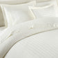 Soprano Stripe Duvet Cover lifestyle, Ivory
