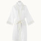 Soprano Trim Bathrobe Ivory