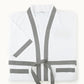 Soprano Trim Bathrobe Pewter