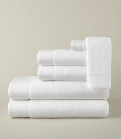 Special Occasions Bath Towel Stack White