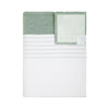 Talha Turkish Beach Towel Emerald