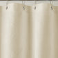 Vienna Matelassé Shower Curtain grommet detail, Ivory