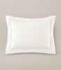 virtuoso sateen pillow sham in Ivory