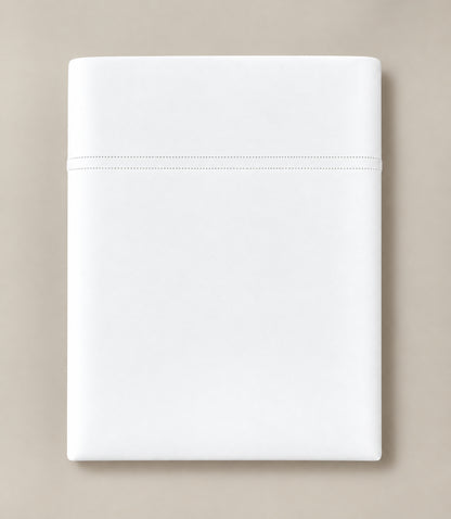 Virtuoso Sateen Flat Sheet, White