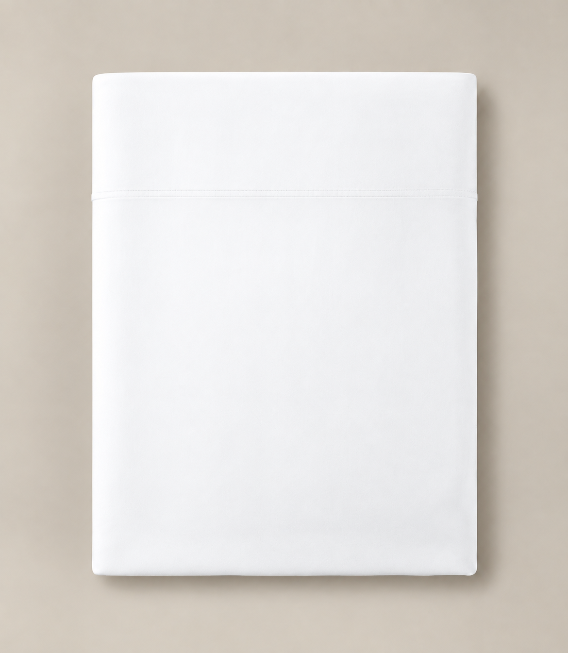Nile Egyptian Cotton Flat Sheet, White