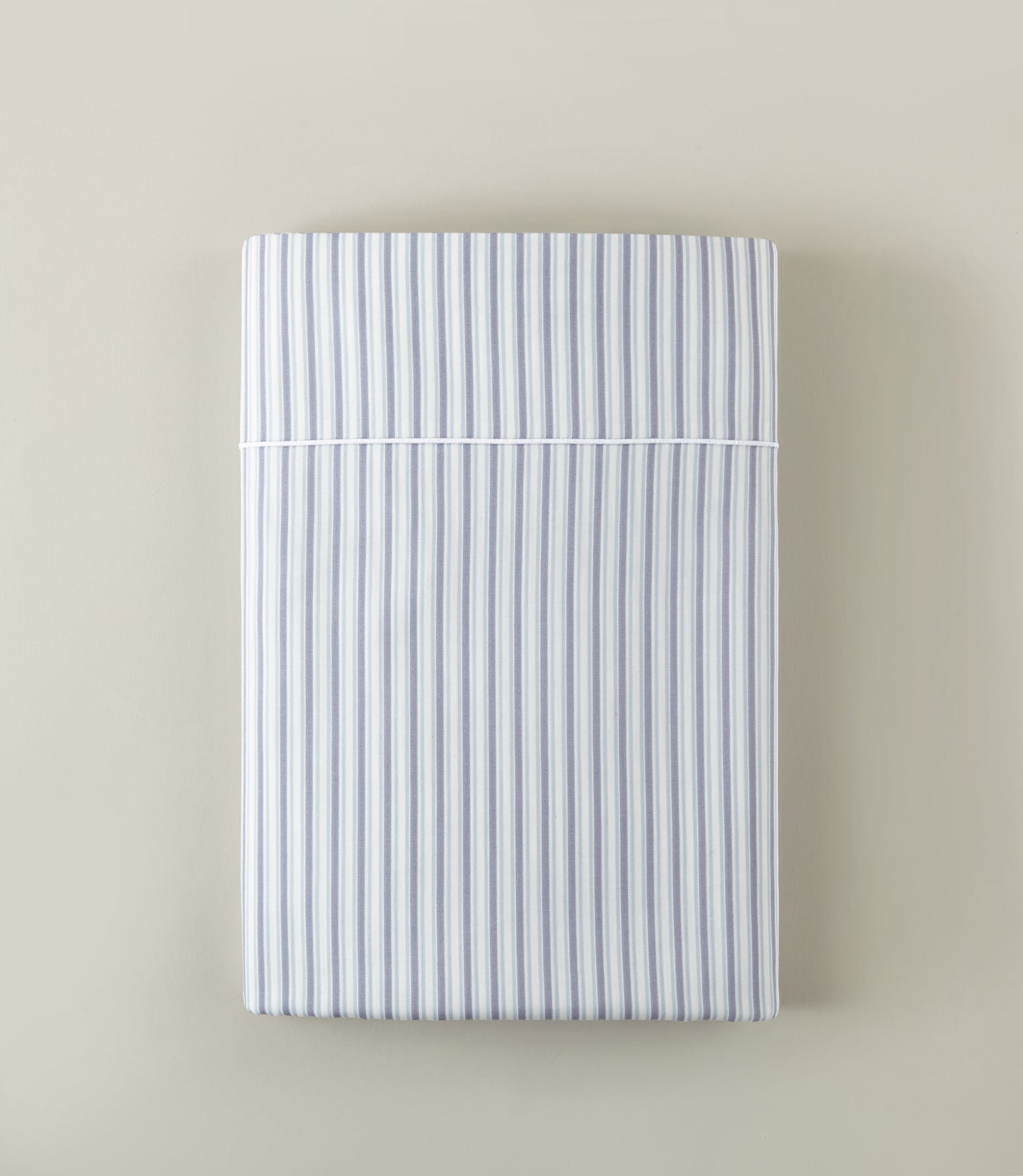 Windsor Stripe Sheet Set flat sheet, Stripe Wedgewood