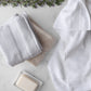 Plush Turkish Towels, Fog White Linen