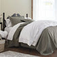 Rio Satin Stitch Coverlet Flint coverlet