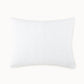 4 Square Quilted Sham White
