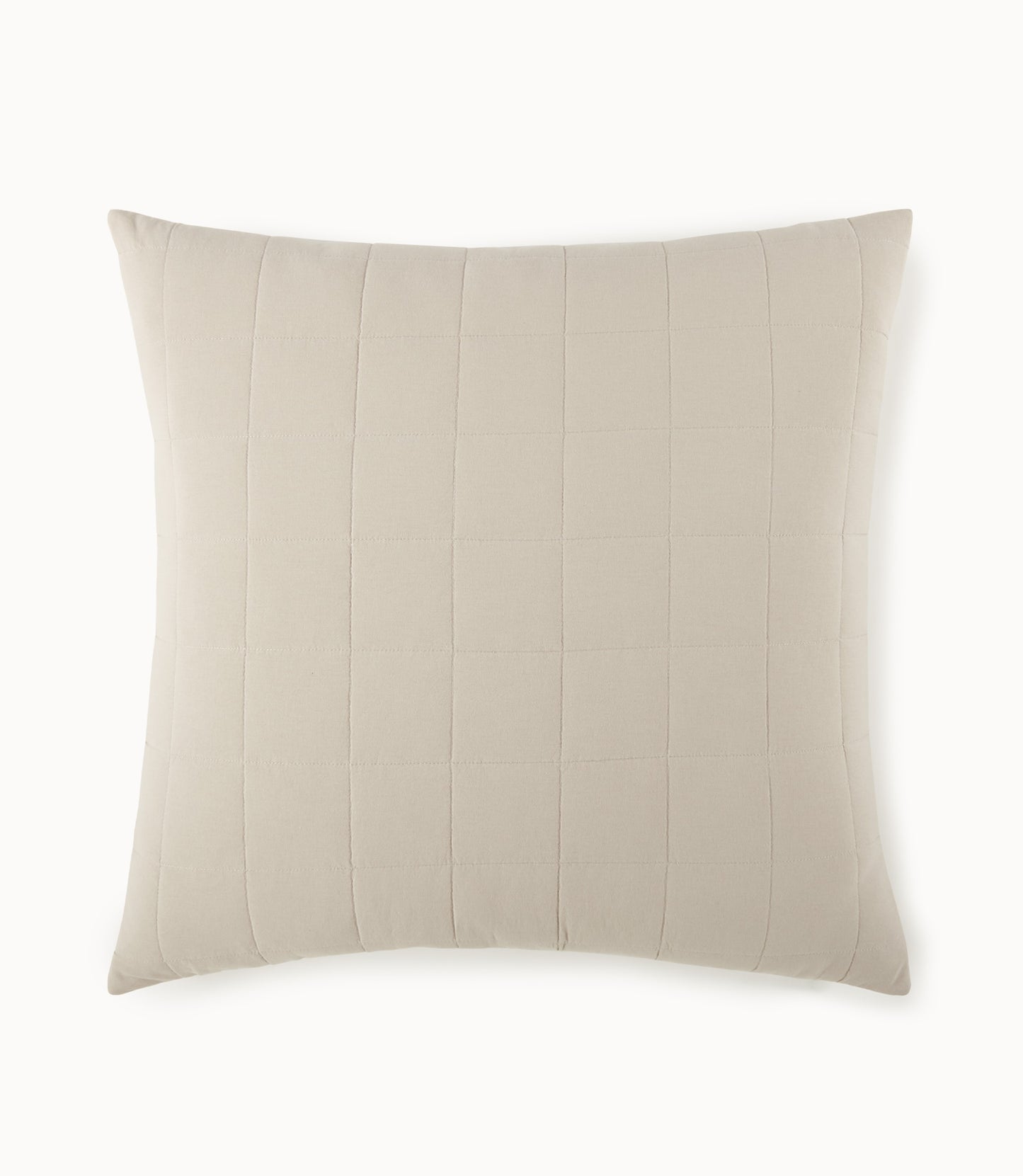 4 Square Quilted Euro Sham Dune