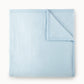 All Seasons Cotton Baby Blanket Light Blue